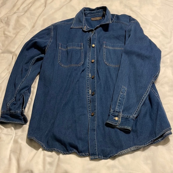 Womens L denim shirt. - Picture 1 of 4